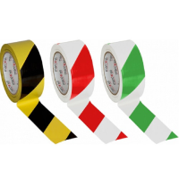Warning Tape 100 m / 500 m | High‑Contrast Red/White or Yellow/Black Barricade Tape | Non‑Adhesive Hazard & No‑Entry Marking